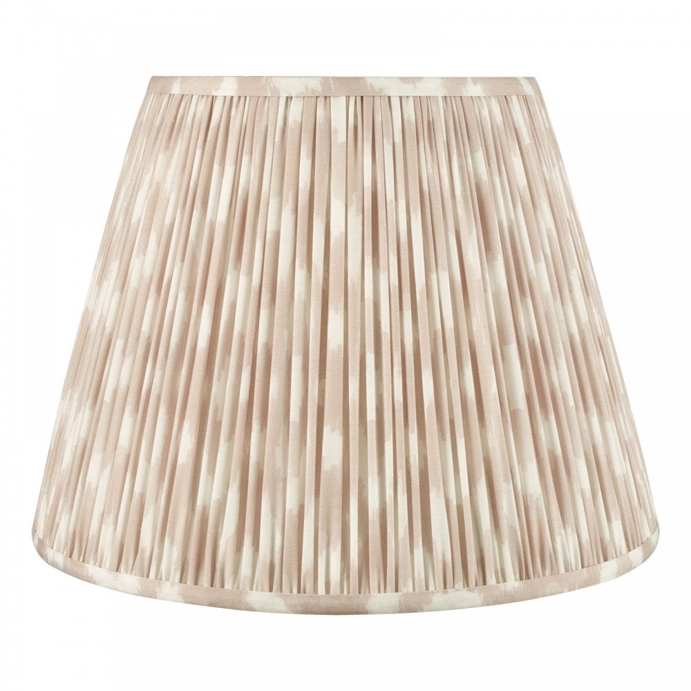 Ikat Taupe 400mm Cotton Empire Shade