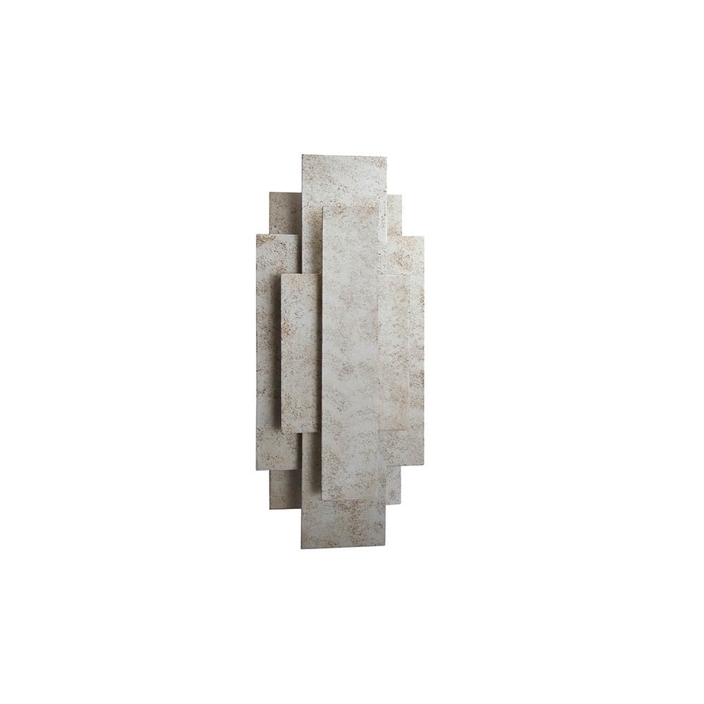 Silver Leaf Wall Light