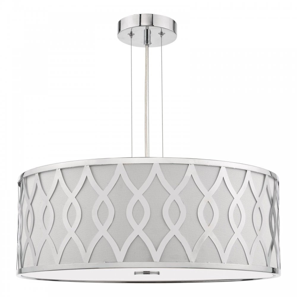 Locryn 4 Light Polished Chrome Pendant