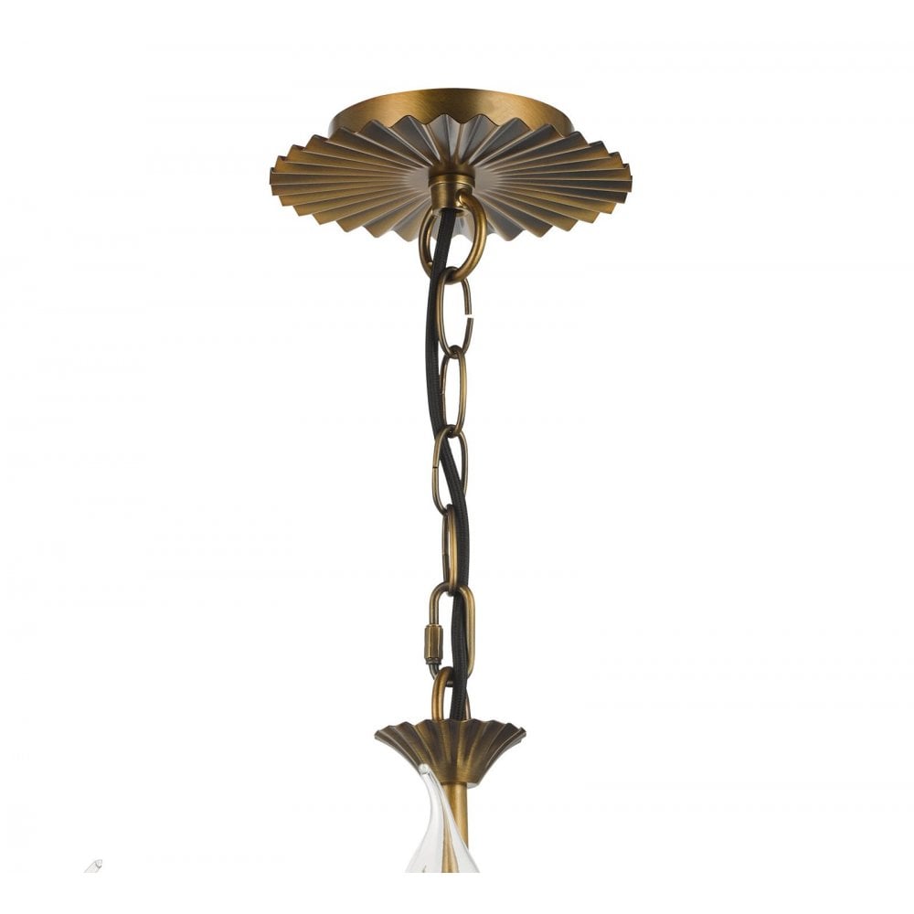 Lydian 3 Light Antique Bronze Pendant