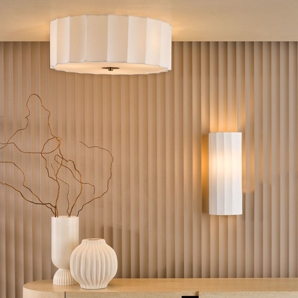 Noura Ivory Wall Light