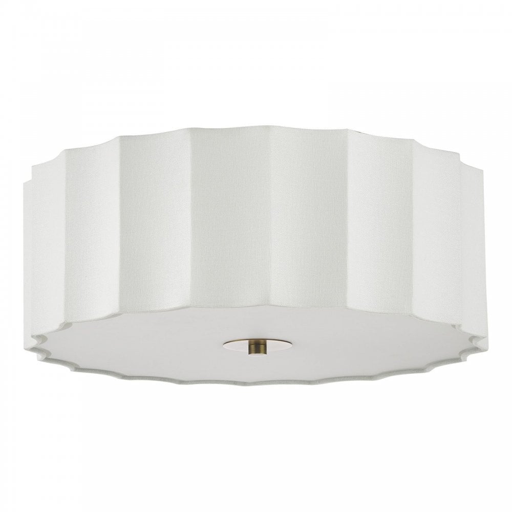 Noura Ivory & White Flush Fitting