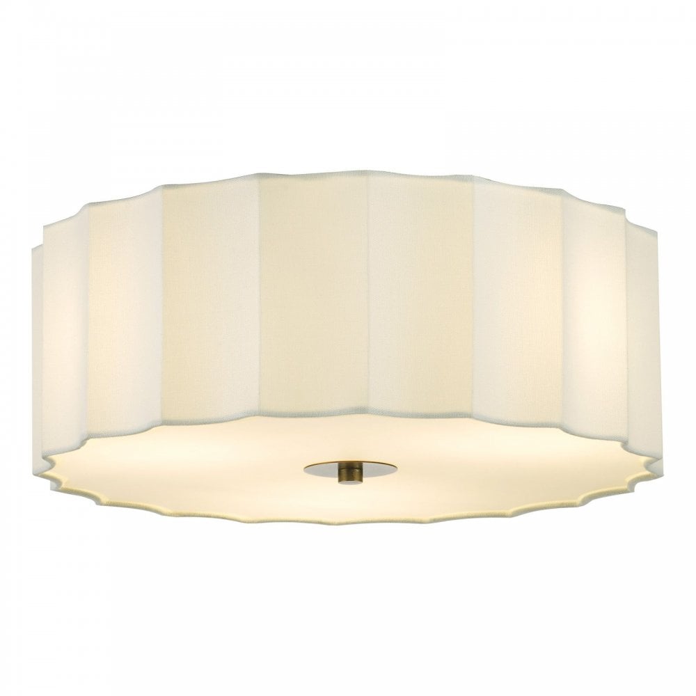 Noura Ivory & White Flush Fitting