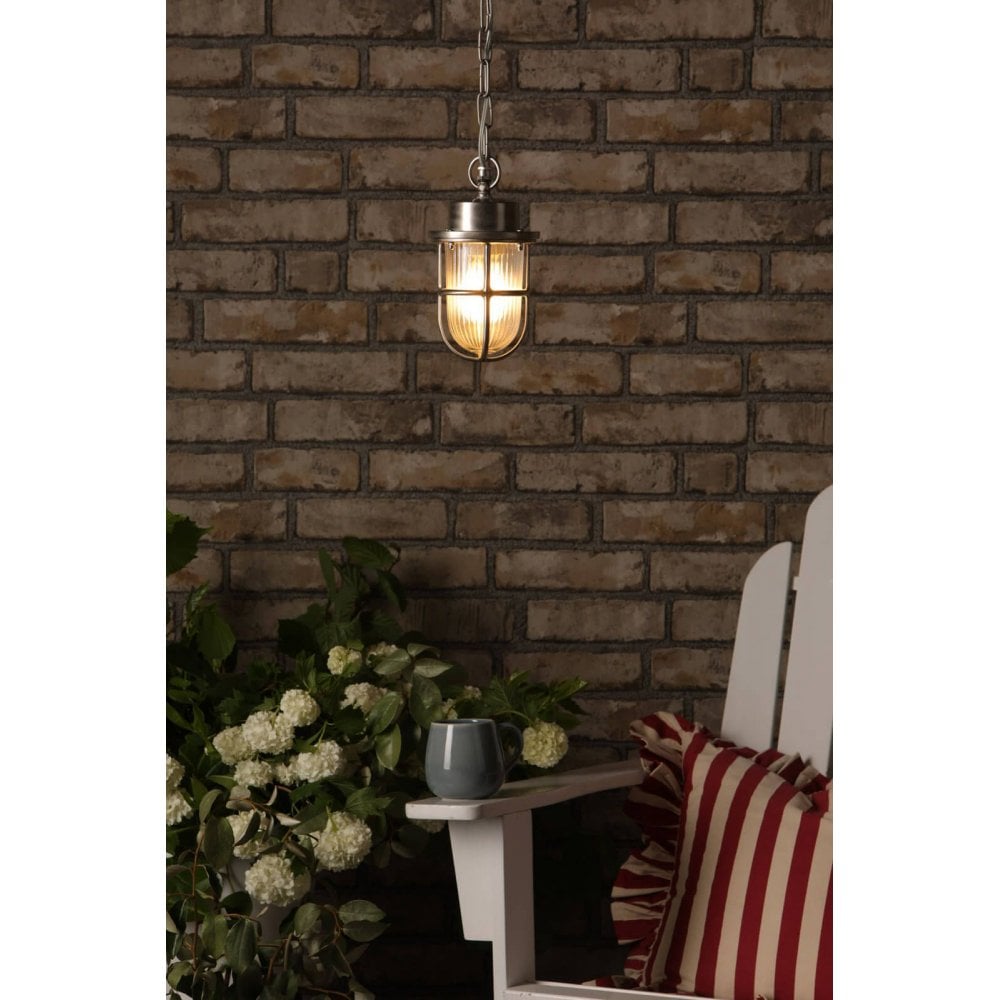 Harbour Outdoor Hanging Pendant Brass IP43