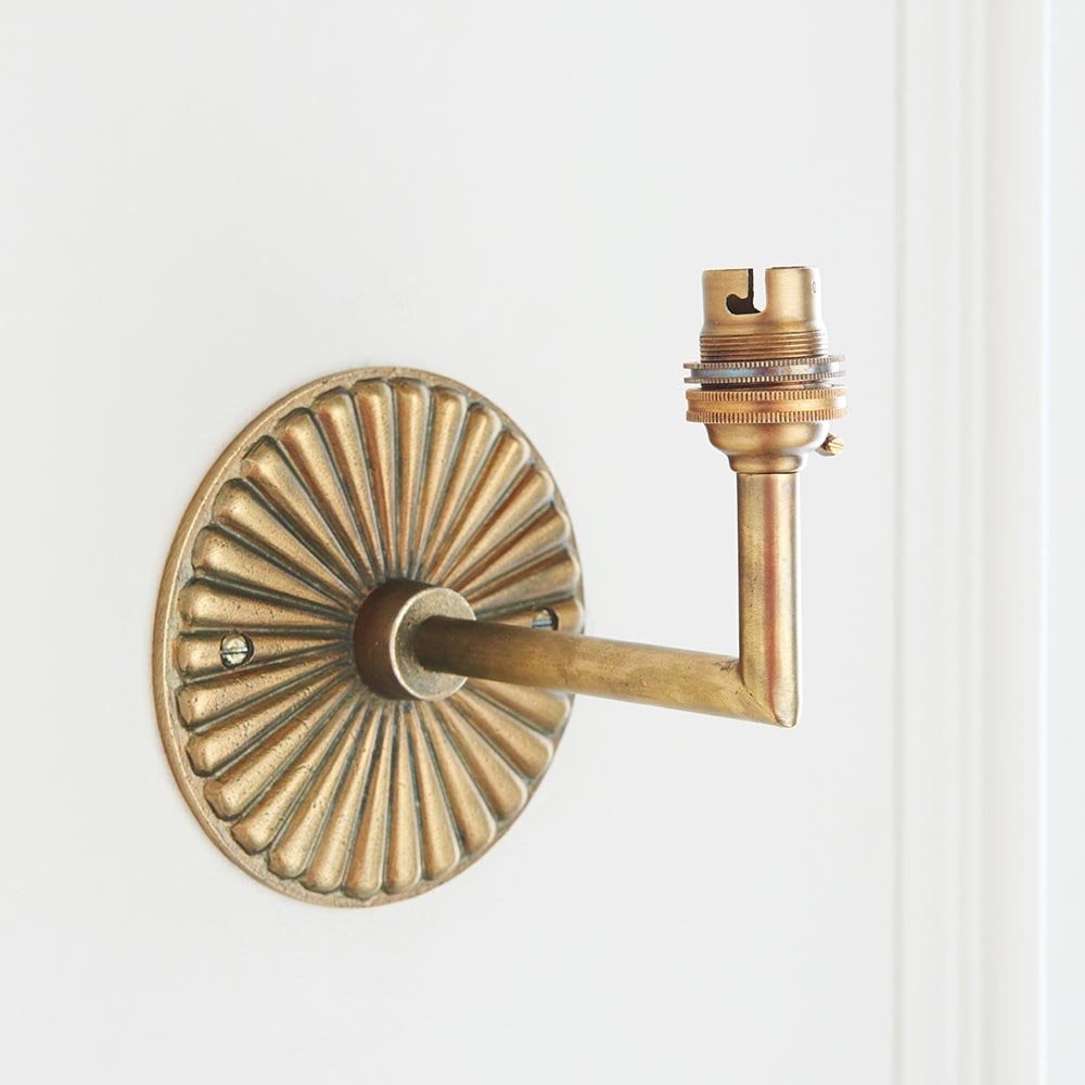 Dahlia Brass Wall Bracket Only