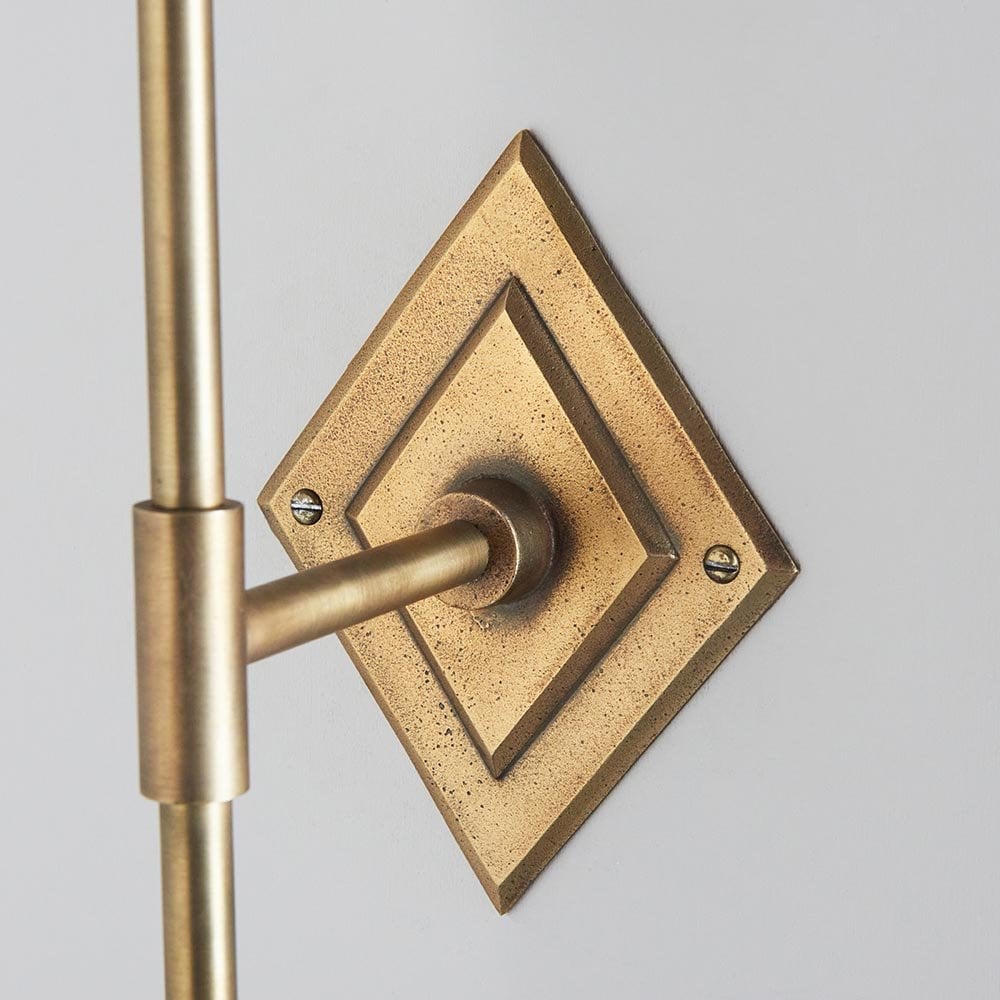 Diamond Brass Wall Bracket Only