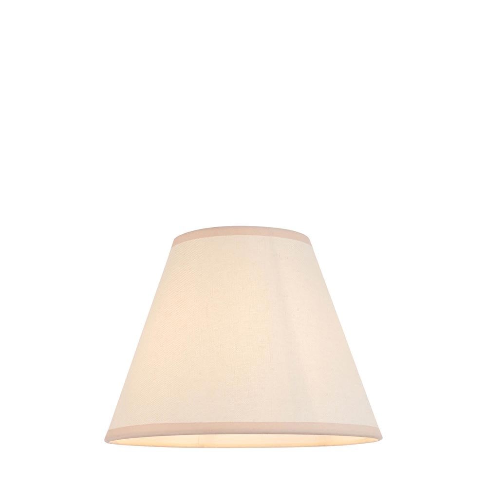 Ivy Tapered Almond White 250mm Shade