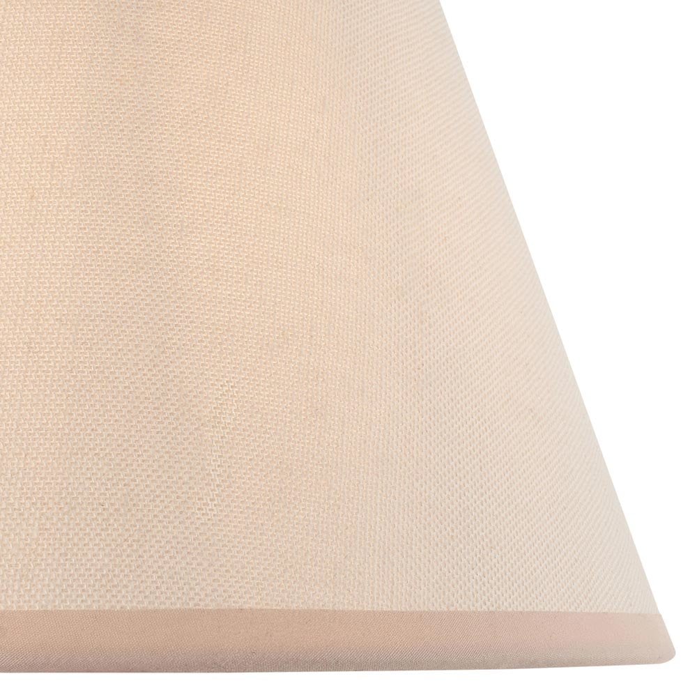 Ivy Tapered Almond White 250mm Shade