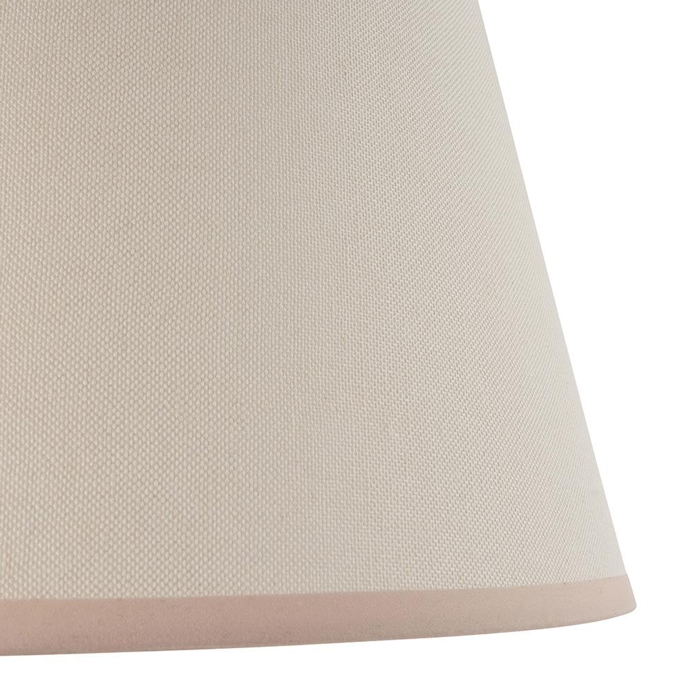 Ivy Tapered Almond White 350mm Shade