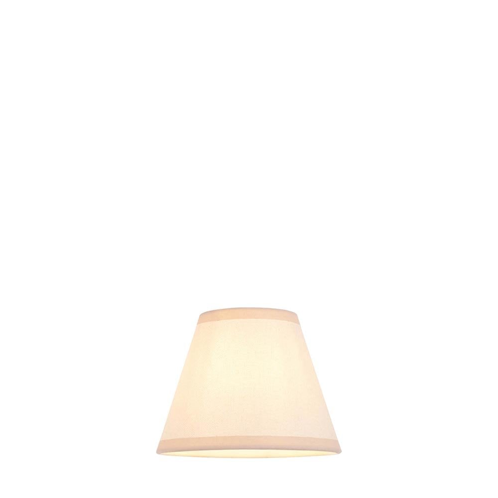 Ivy Tapered Almond White 160mm Shade