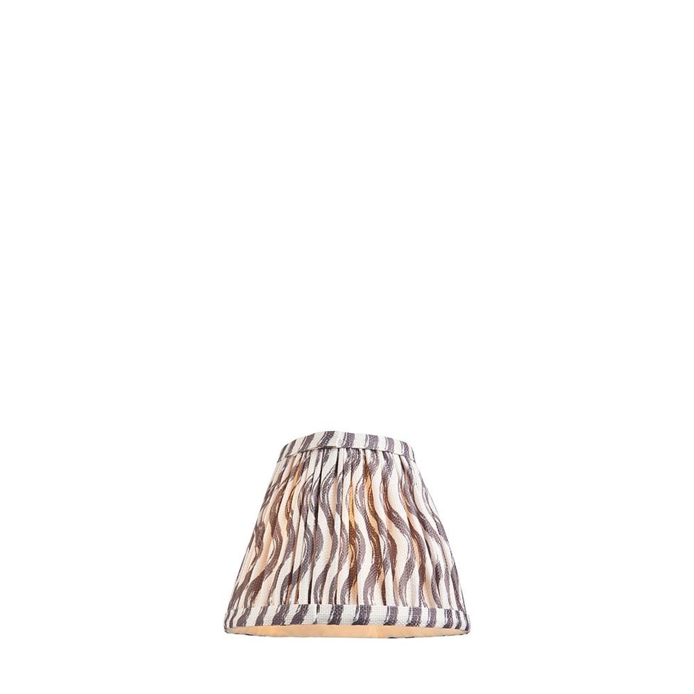 Ripple 160mm Pearl Grey Tapered Shade