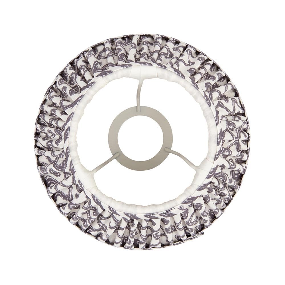 Ripple 200mm Pearl Grey Tapered Shade