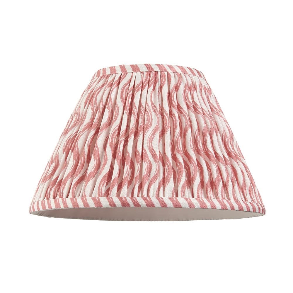 Ripple 300mm Coral Pink Tapered Shade