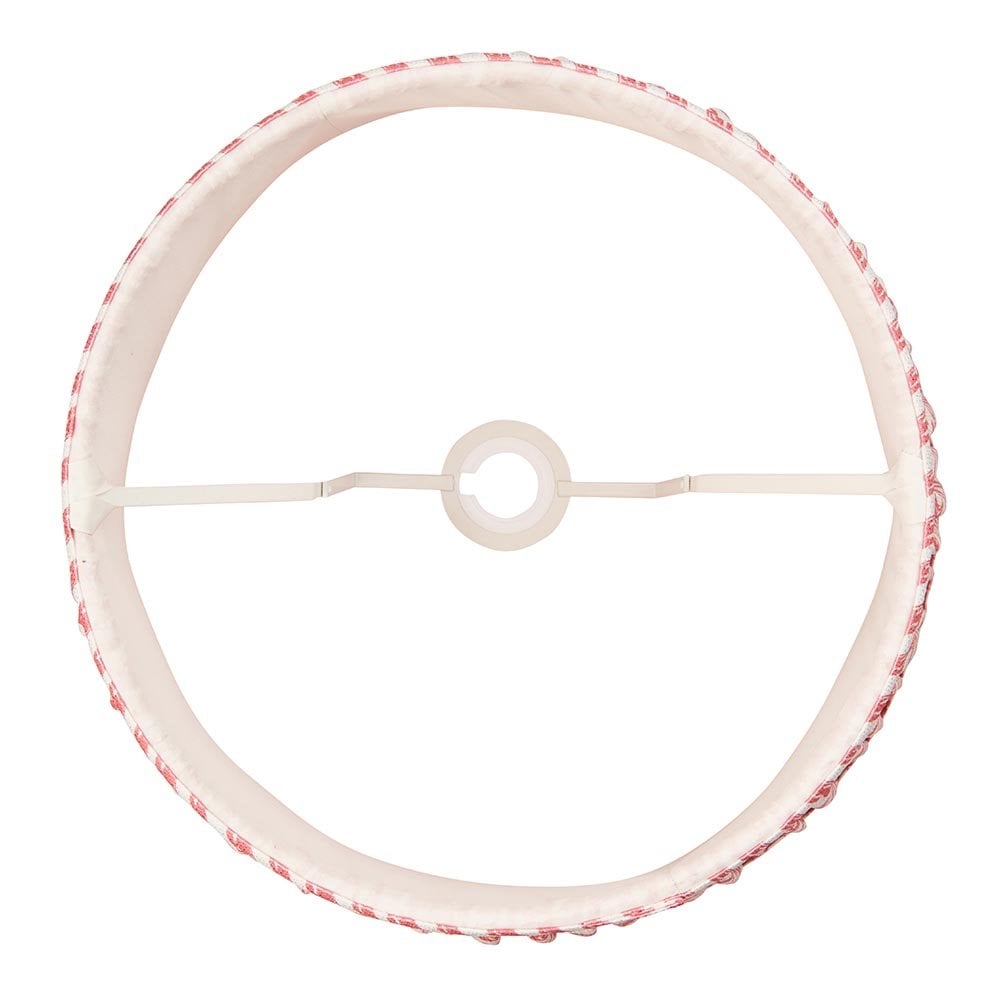 Ripple 350mm Coral Pink Tapered Shade