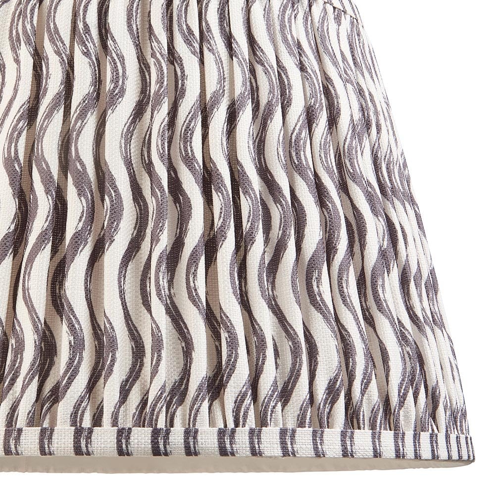 Ripple 350mm Pearl Grey Tapered Shade