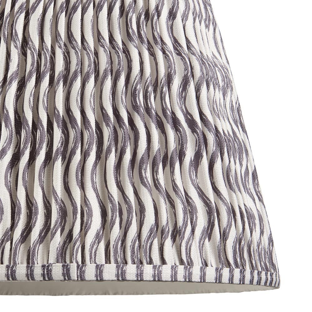Ripple 400mm Pearl Grey Tapered Shade