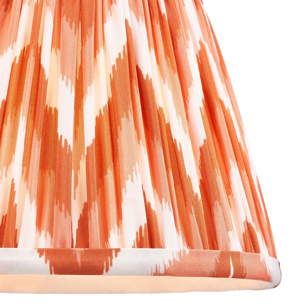 Zigzag 200mm Apricot Tapered Shade