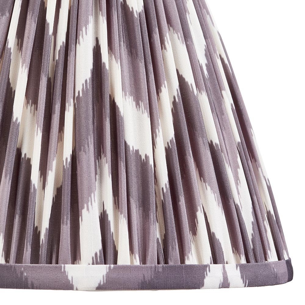 Zigzag 250mm Pearl Grey Tapered Shade