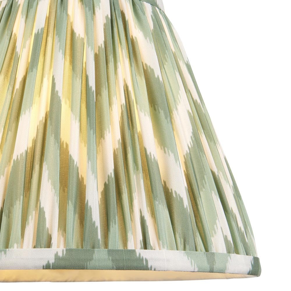 Zigzag 250mm Cotswold Green Tapered Shade