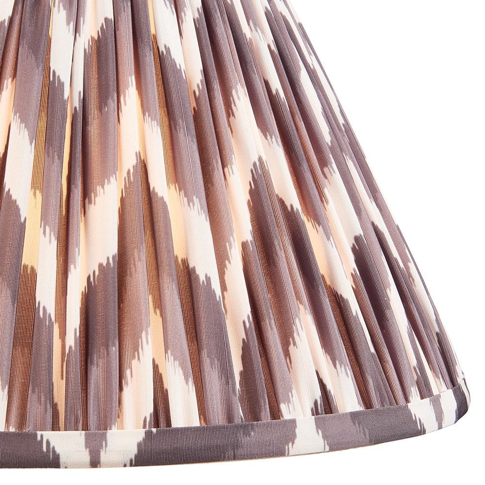 Zigzag 300mm Pearl Grey Tapered Shade