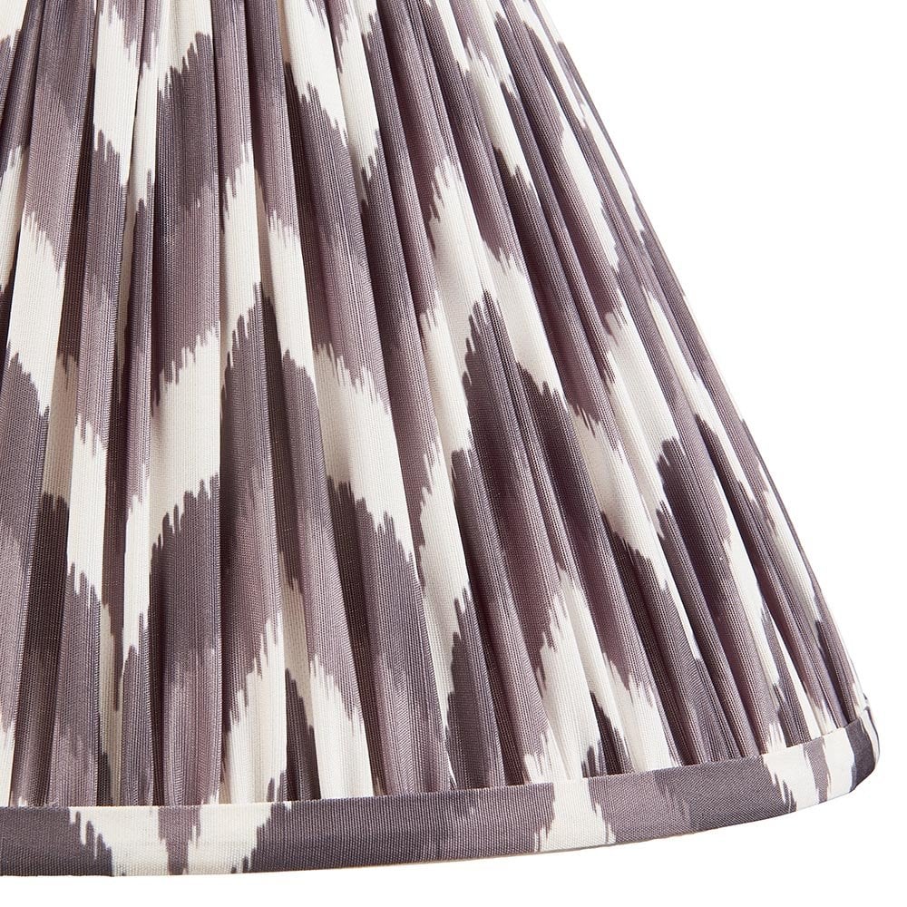 Zigzag 300mm Pearl Grey Tapered Shade
