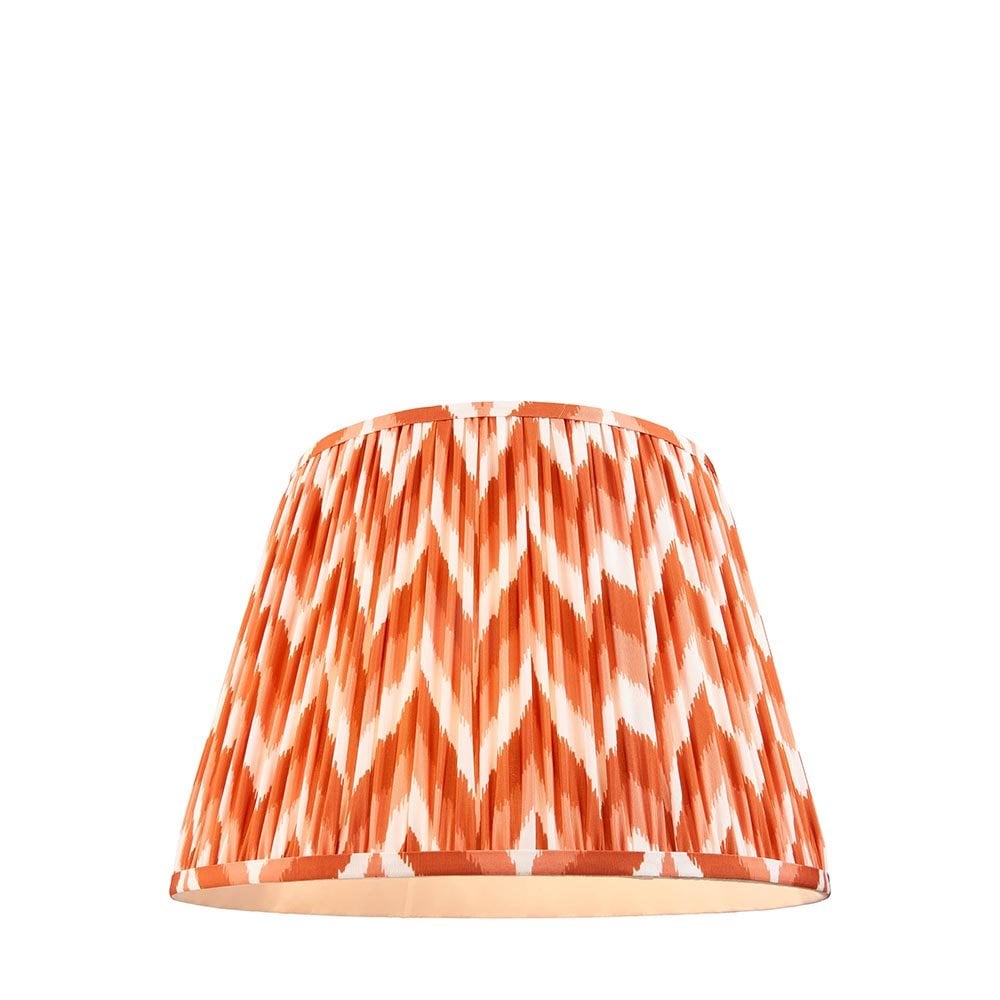 Zigzag 400mm Apricot Tapered Shade
