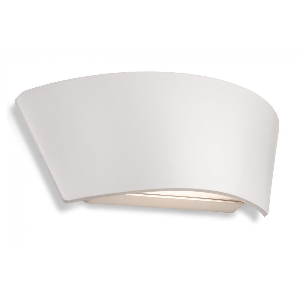Ibiza LED Up and Down Outdoor Wall Light in White Finish