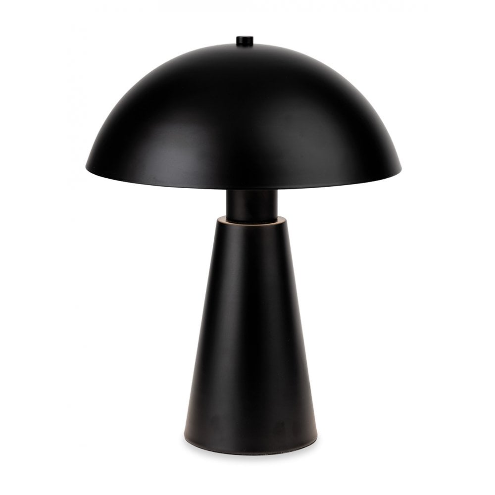 Crown Table Lamp in Black Finish