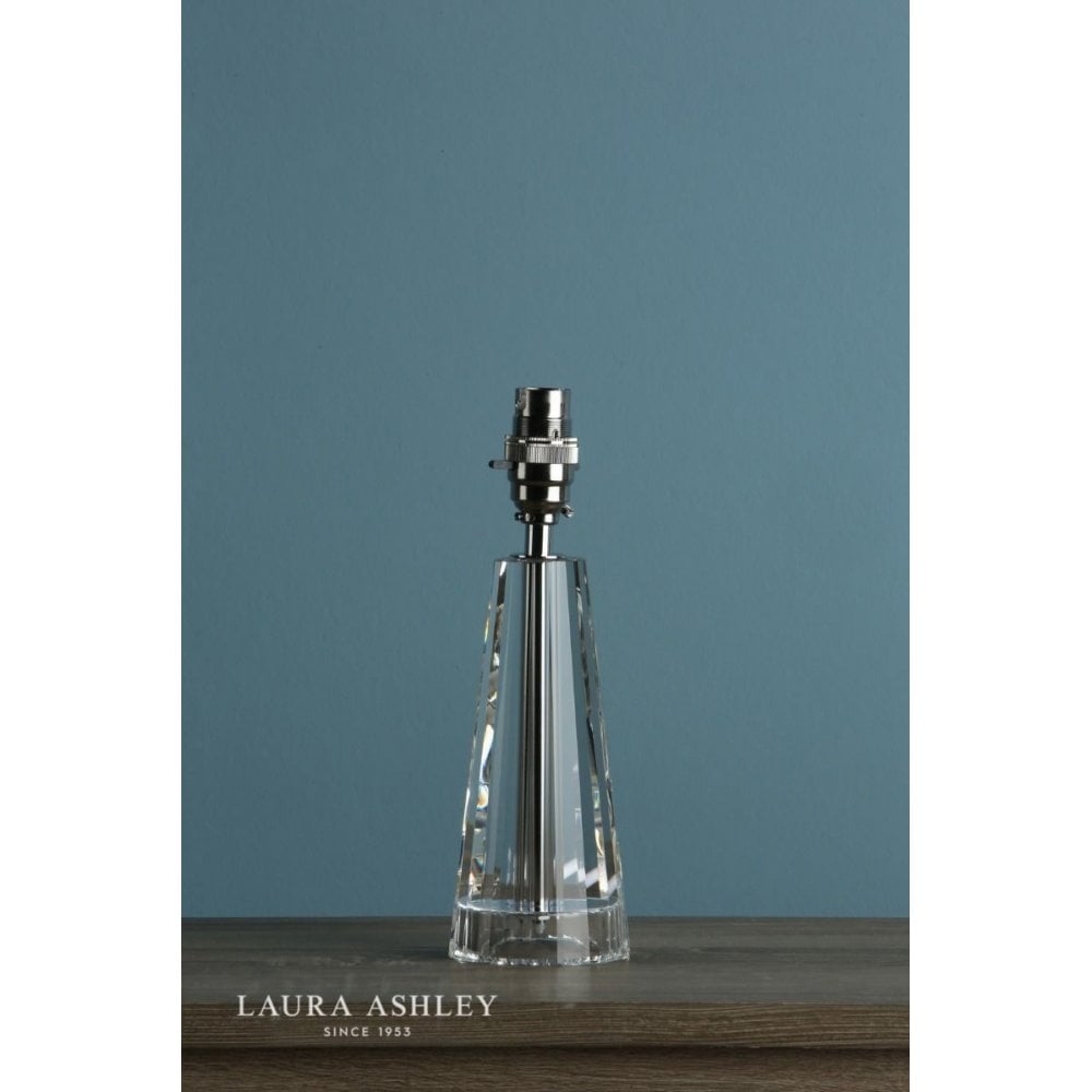 Blake Large Cut Glass Crystal Obelisk Table Lamp Base