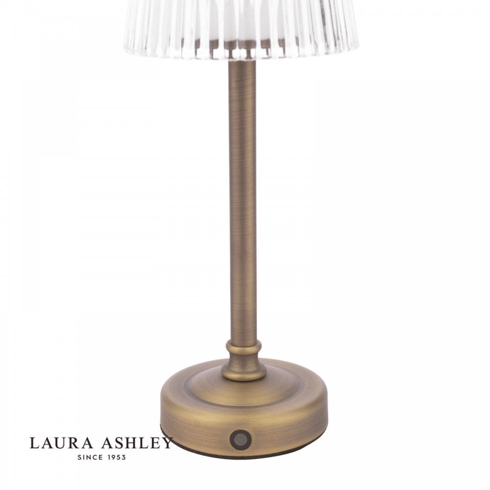 Callaghan LED Rechargeable Antique Brass Table Lamp
