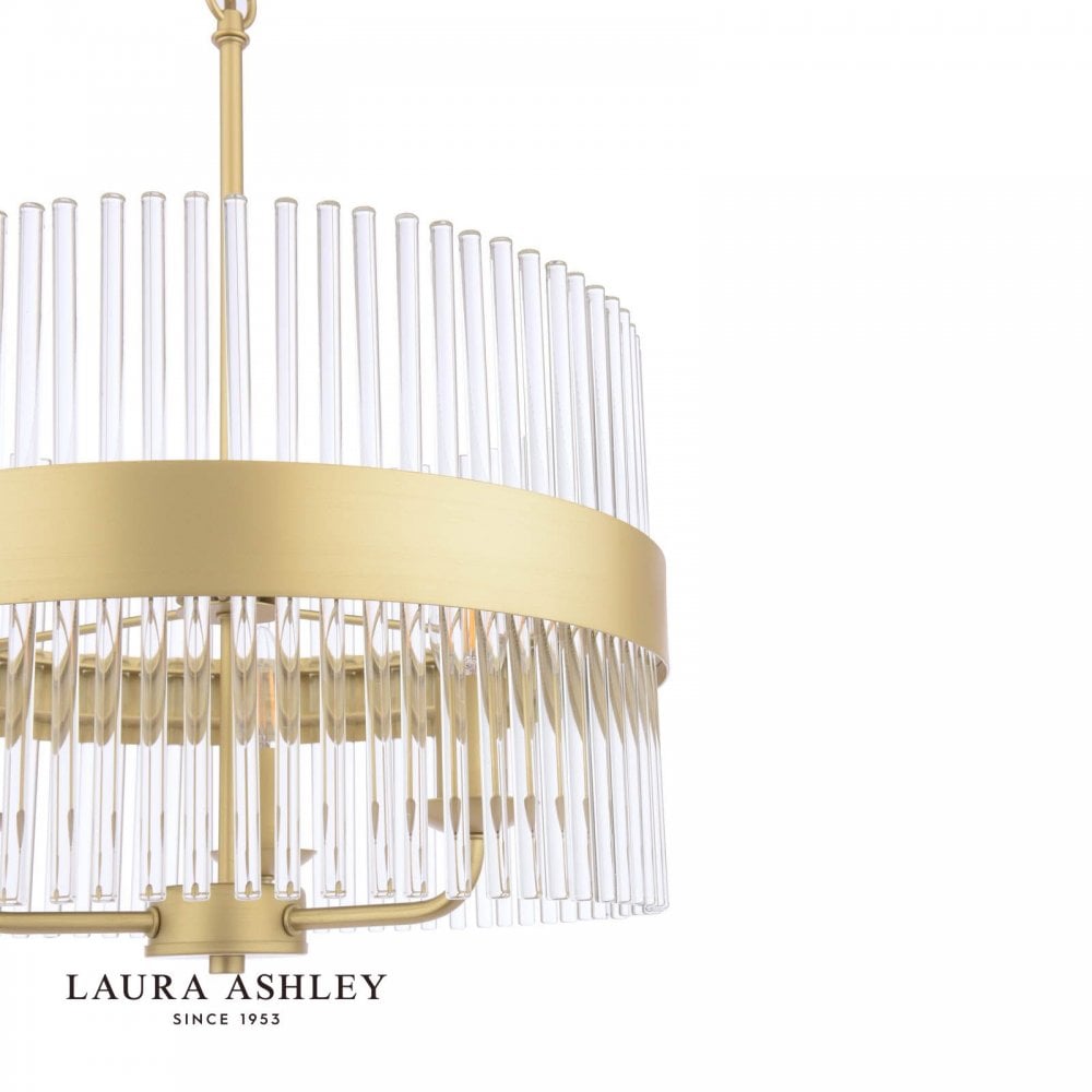 Alexa 3 Light Antique Brass Pendant