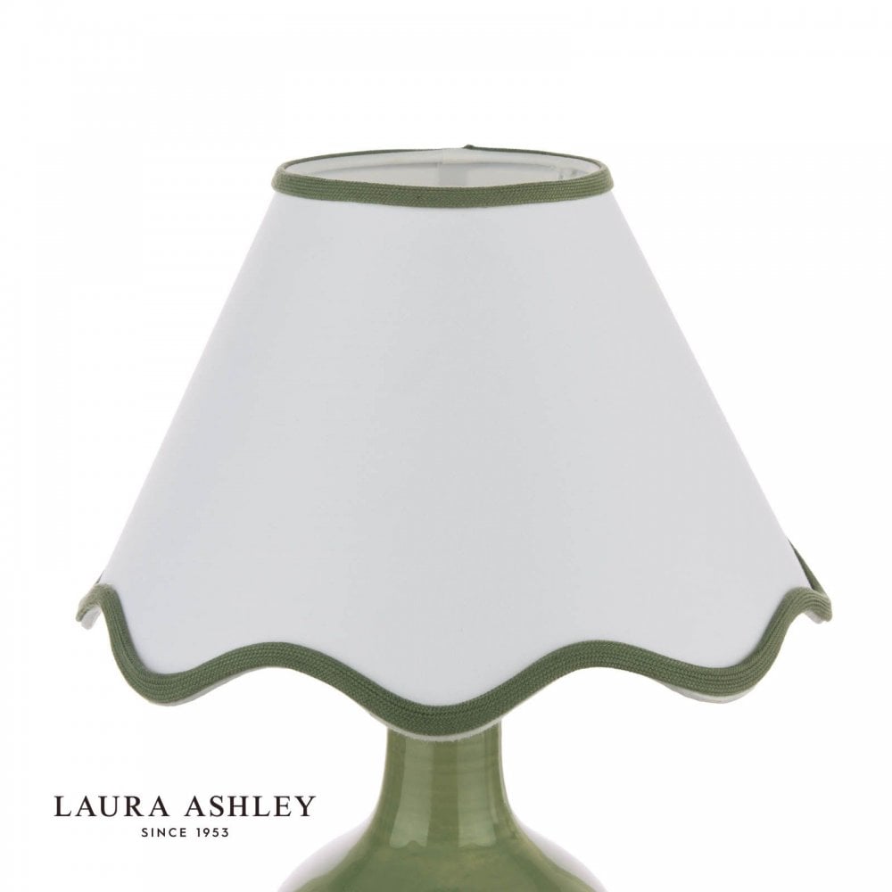 Bramhope Green Table Lamp C/W Shade