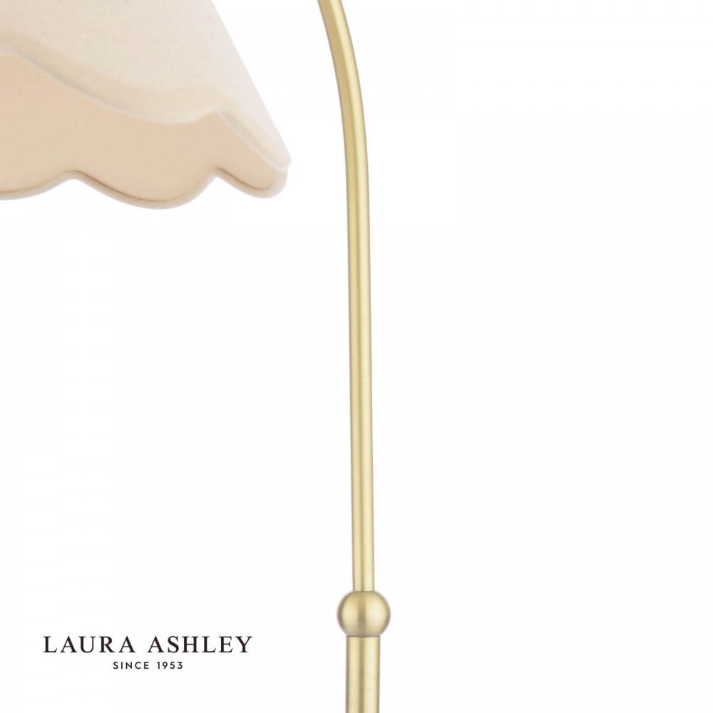 Cordwell Antique Brass Floor Lamp C/W Shade
