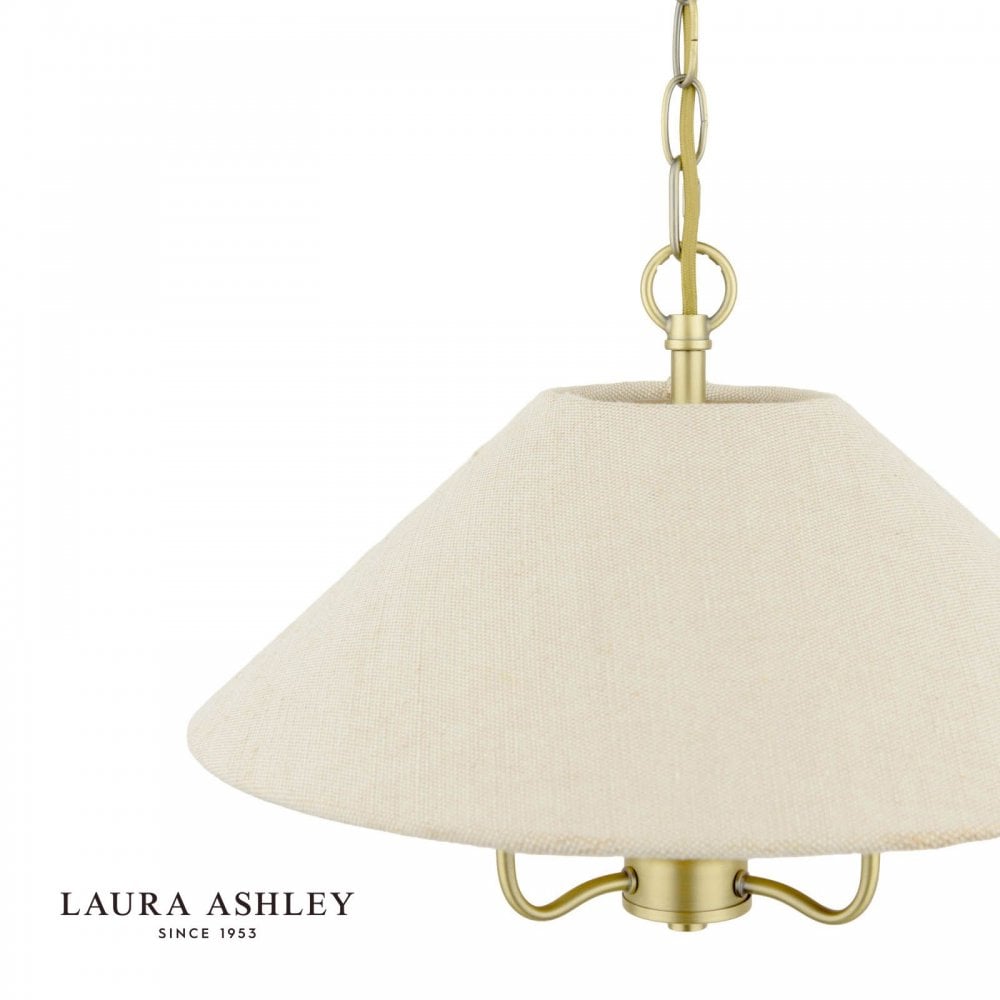 Harland 3 Light Antique Brass Pendant