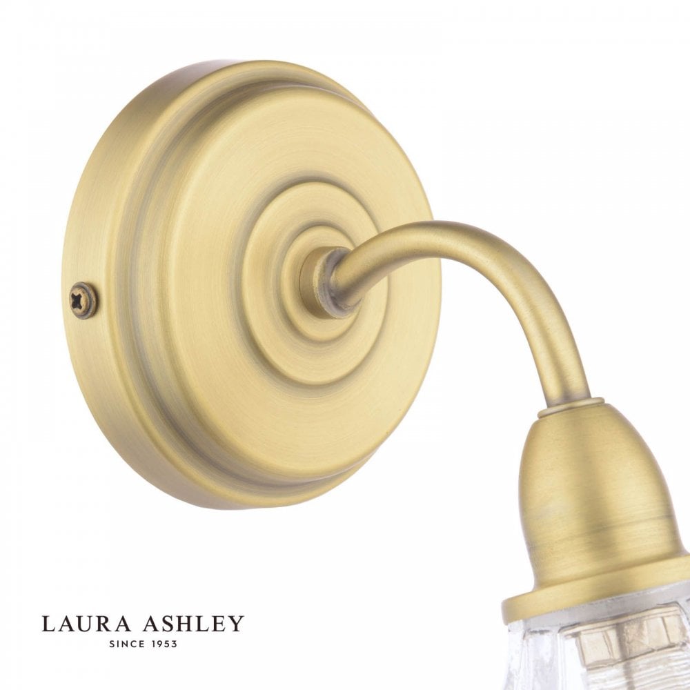 Kerswell Antique Brass Wall Light