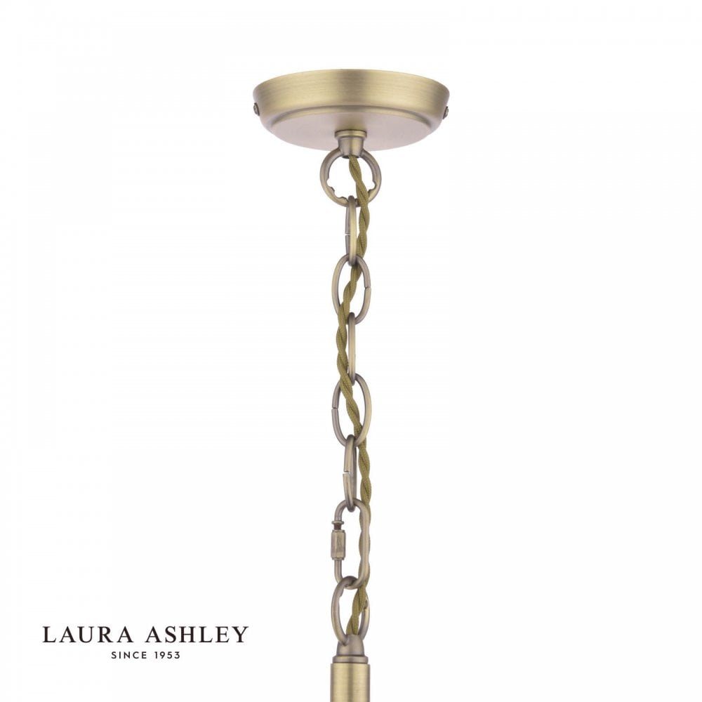 Hilcote 5 Light Antique Brass Ceiling Pendant