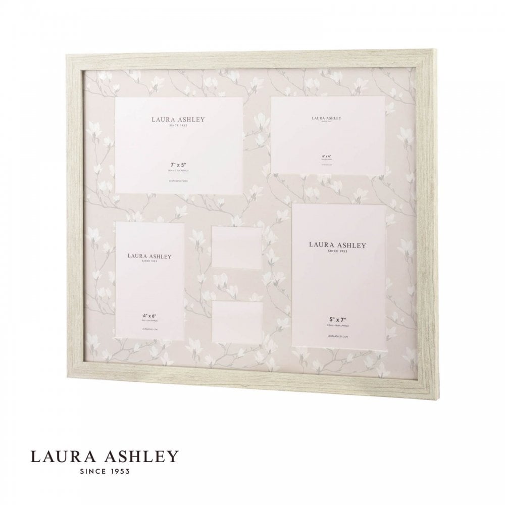 Magnolia White & Grey Photo Frame
