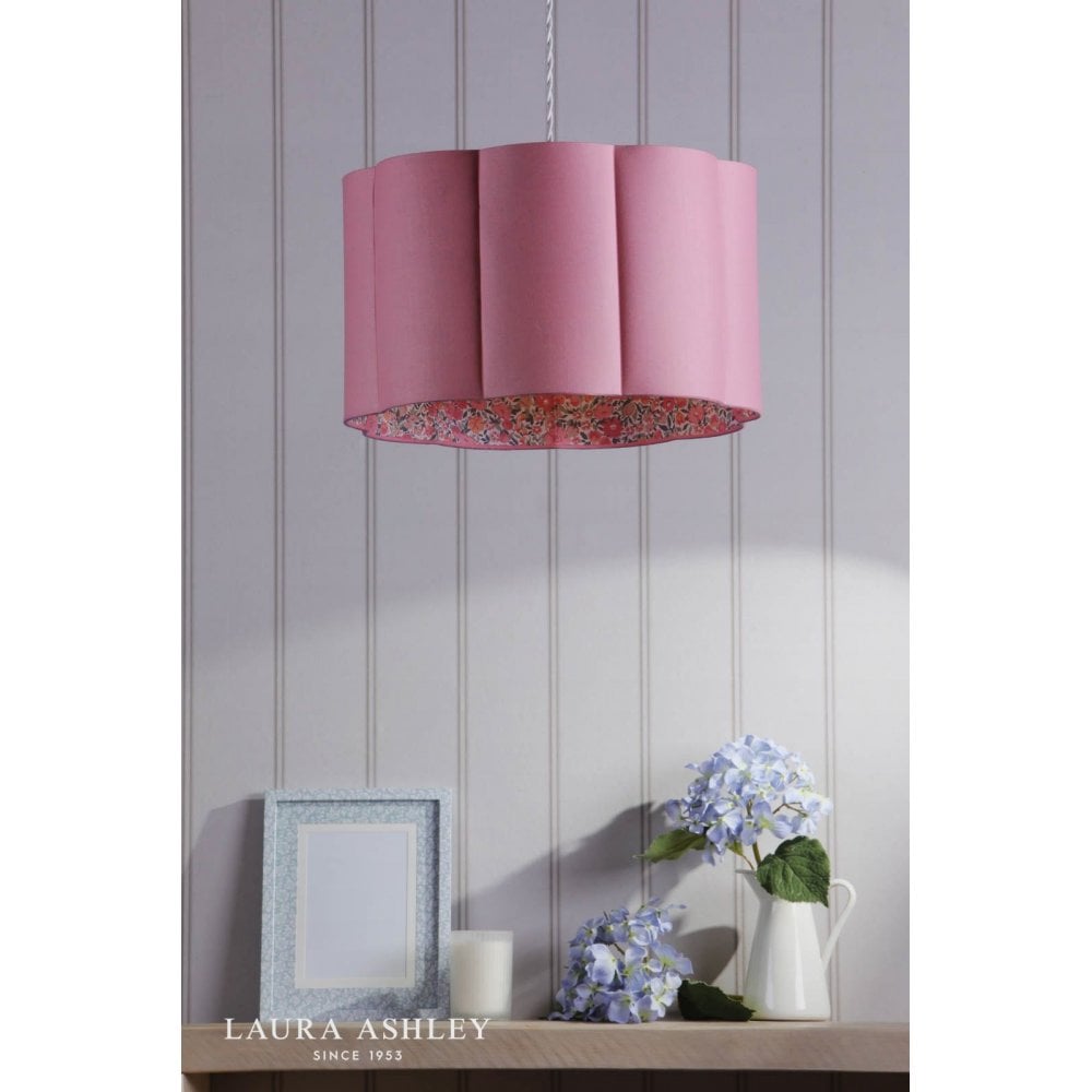 Loveston Pink Scalloped Shade