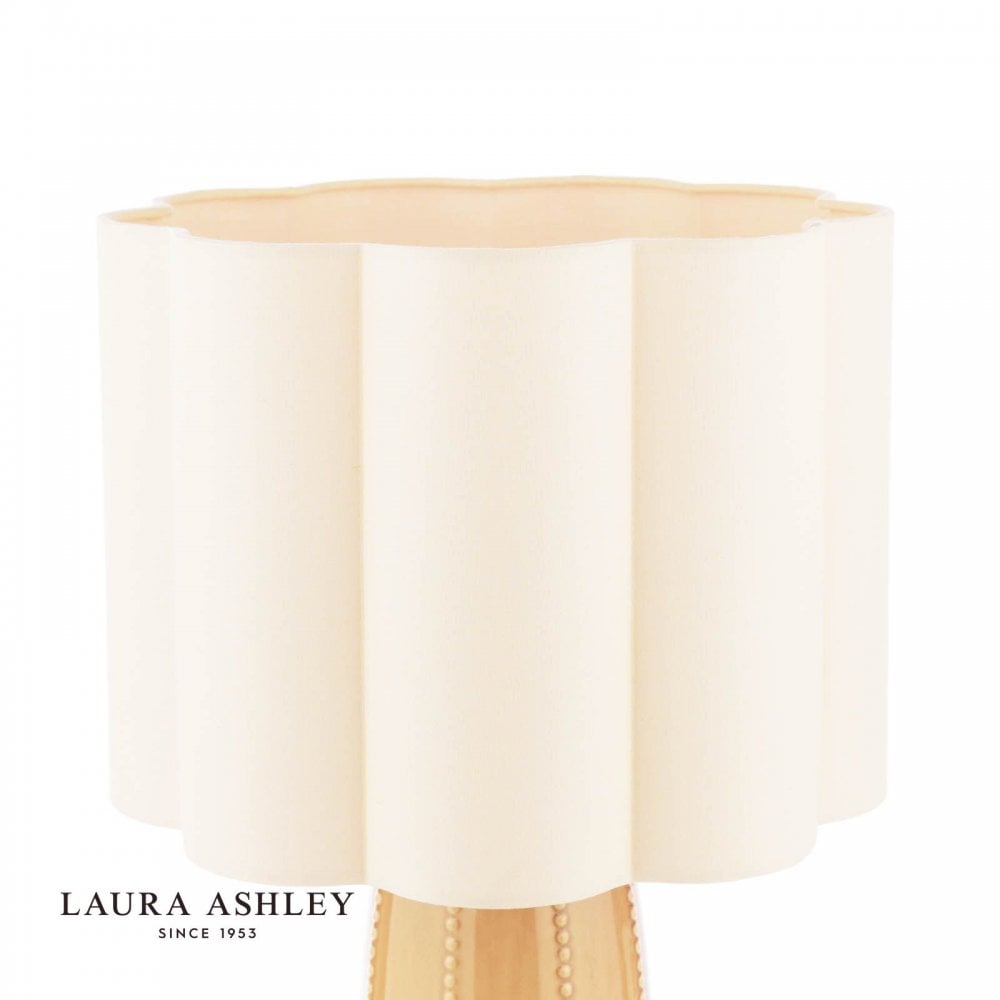 Littleton Yellow Ceramic Table Lamp C/W Shade