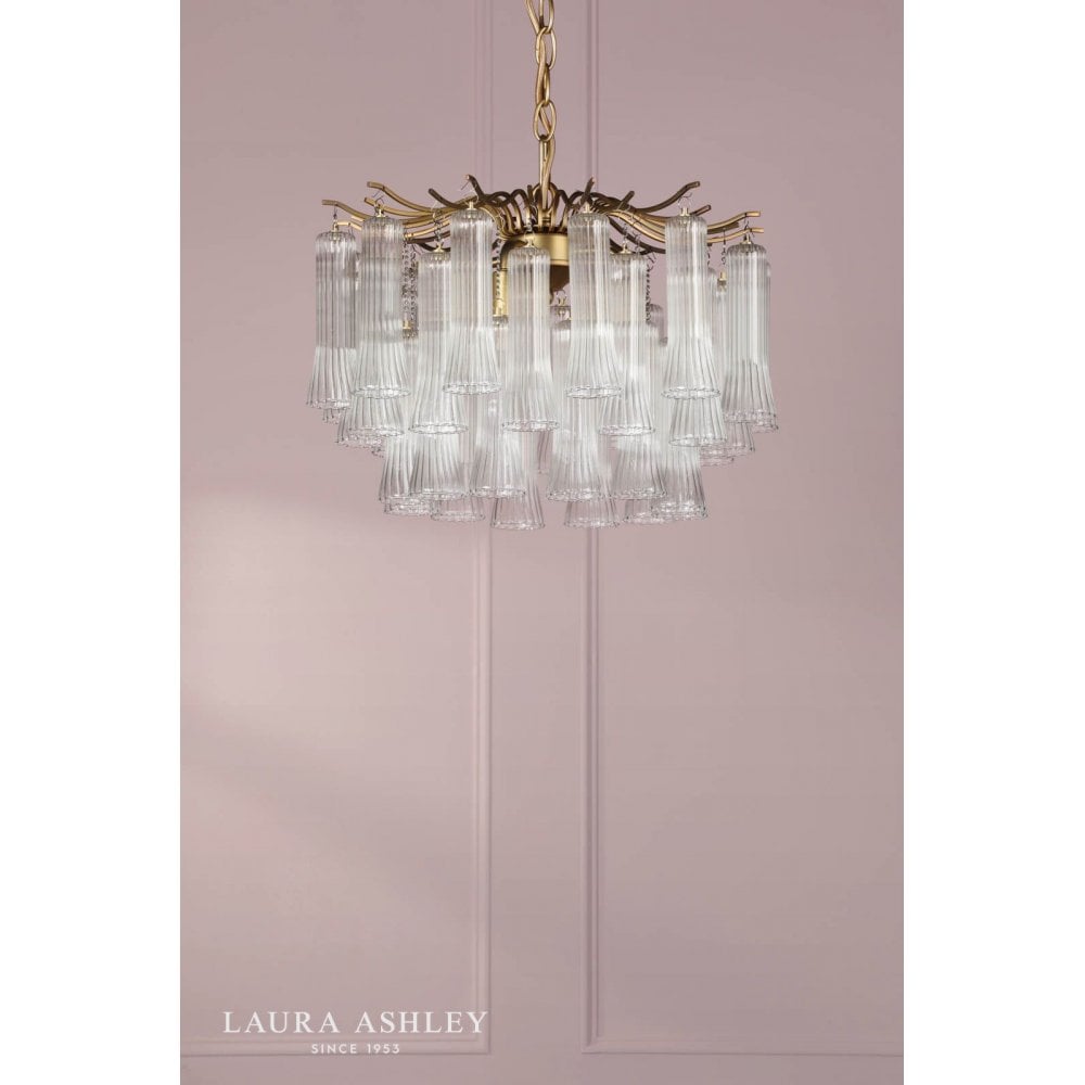 Penlee 4 Light Antique Brass Ceiling Pendant