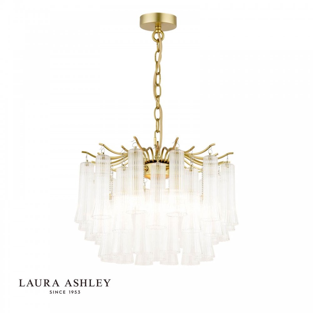 Penlee 4 Light Antique Brass Ceiling Pendant