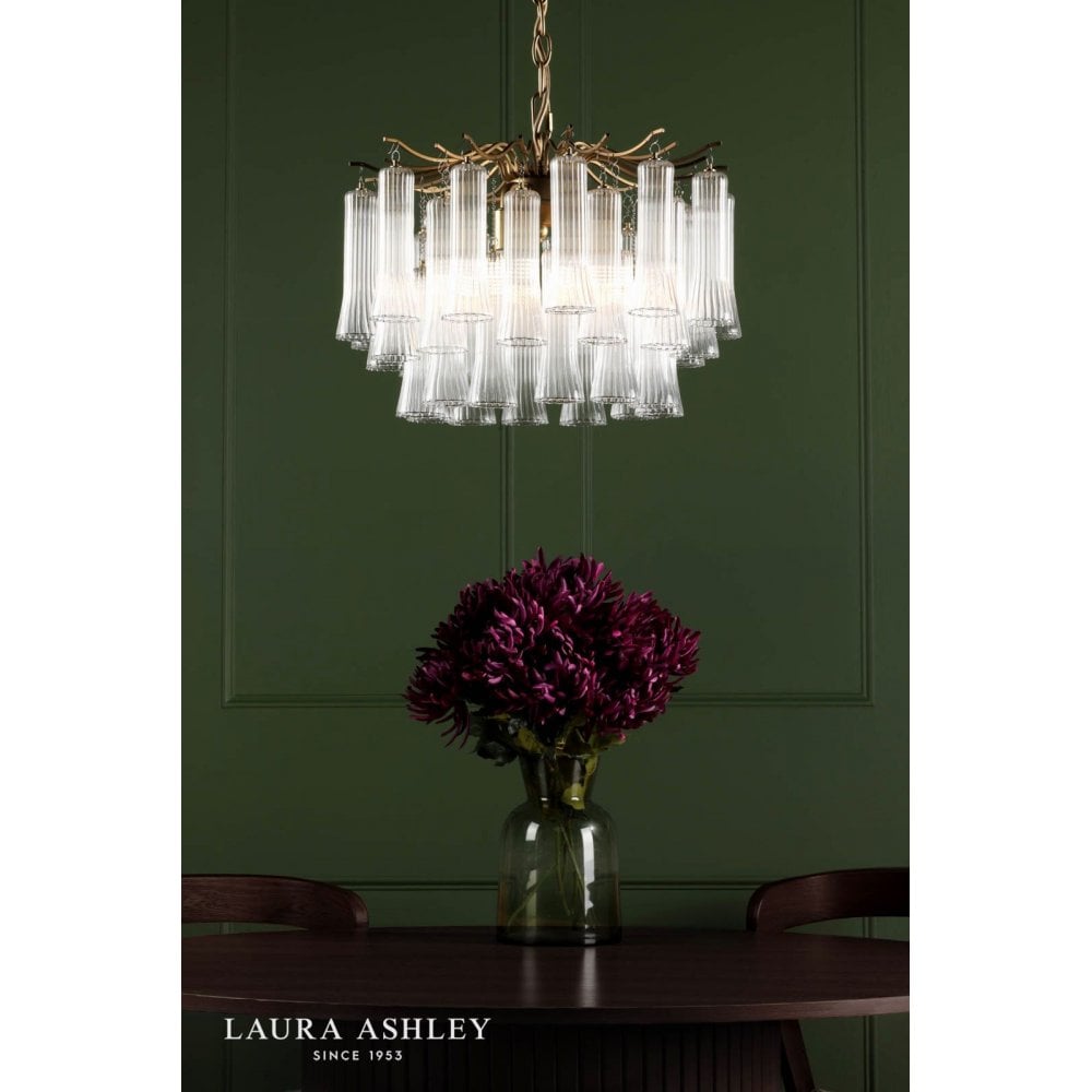 Penlee 4 Light Antique Brass Ceiling Pendant