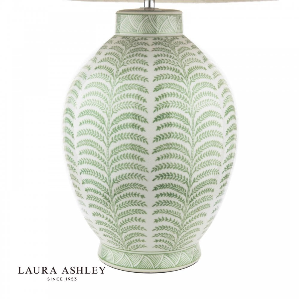 Stannard Green Table Lamp C/W Shade