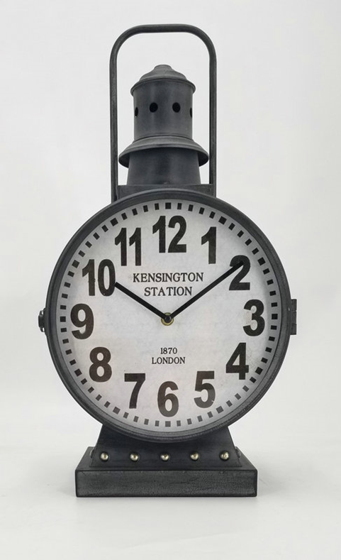 Kensington Station Vintage Railway Table Clock