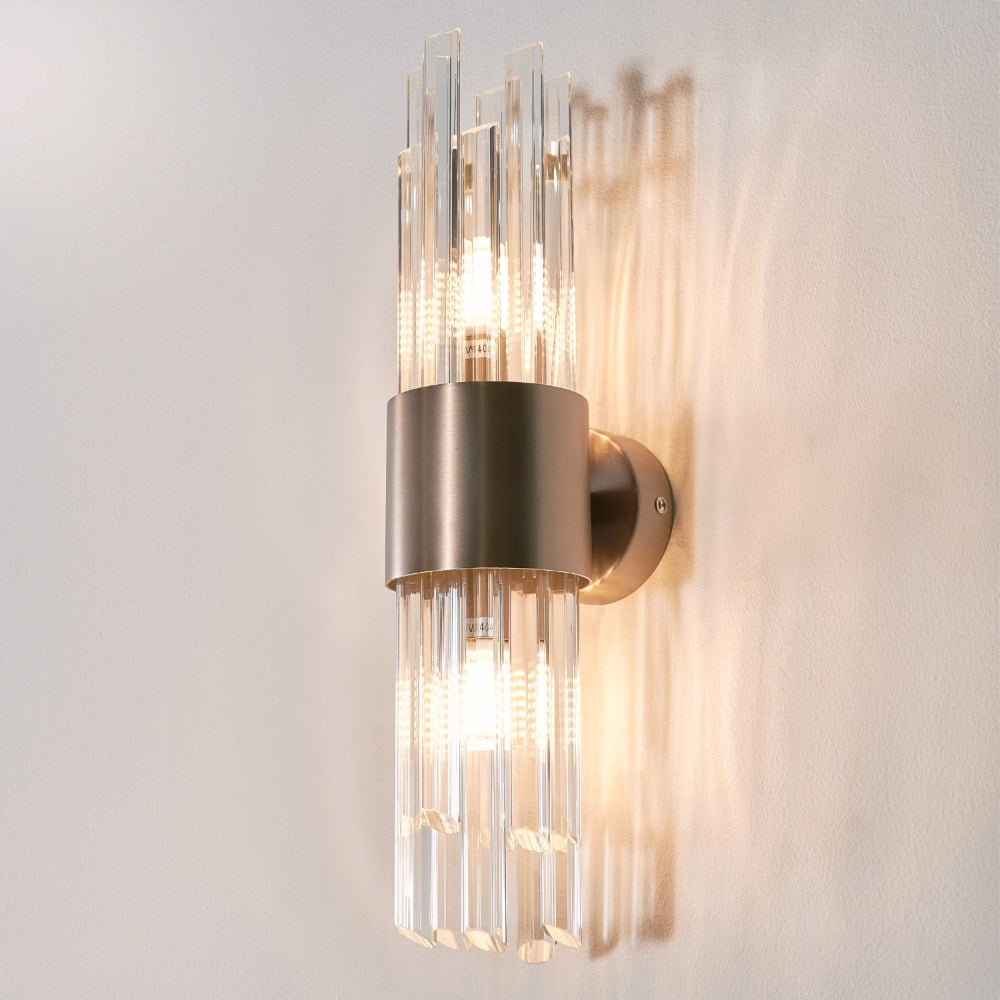 Eilish Brushed Bronze Wall Light