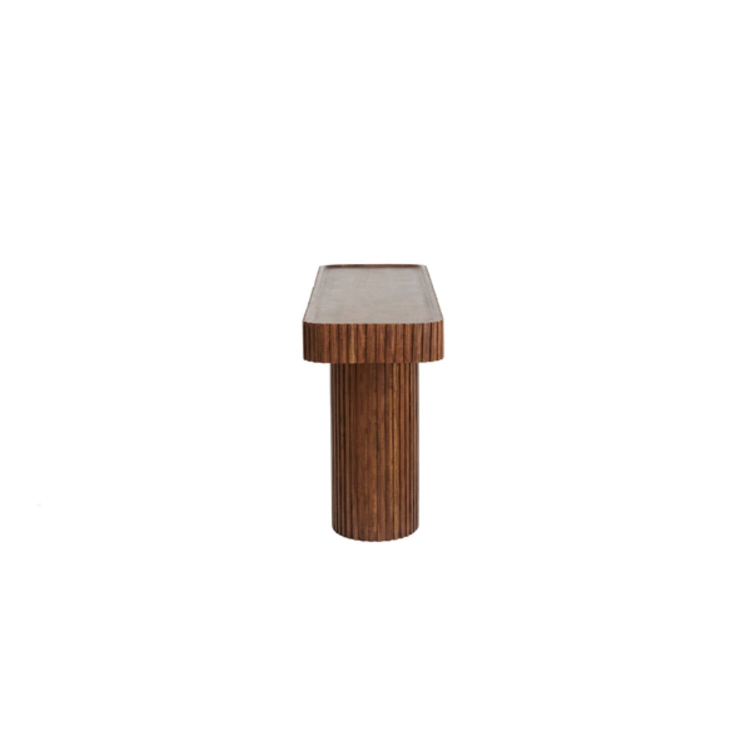 Kioto Console Table in Acacia Brown Wood Finish