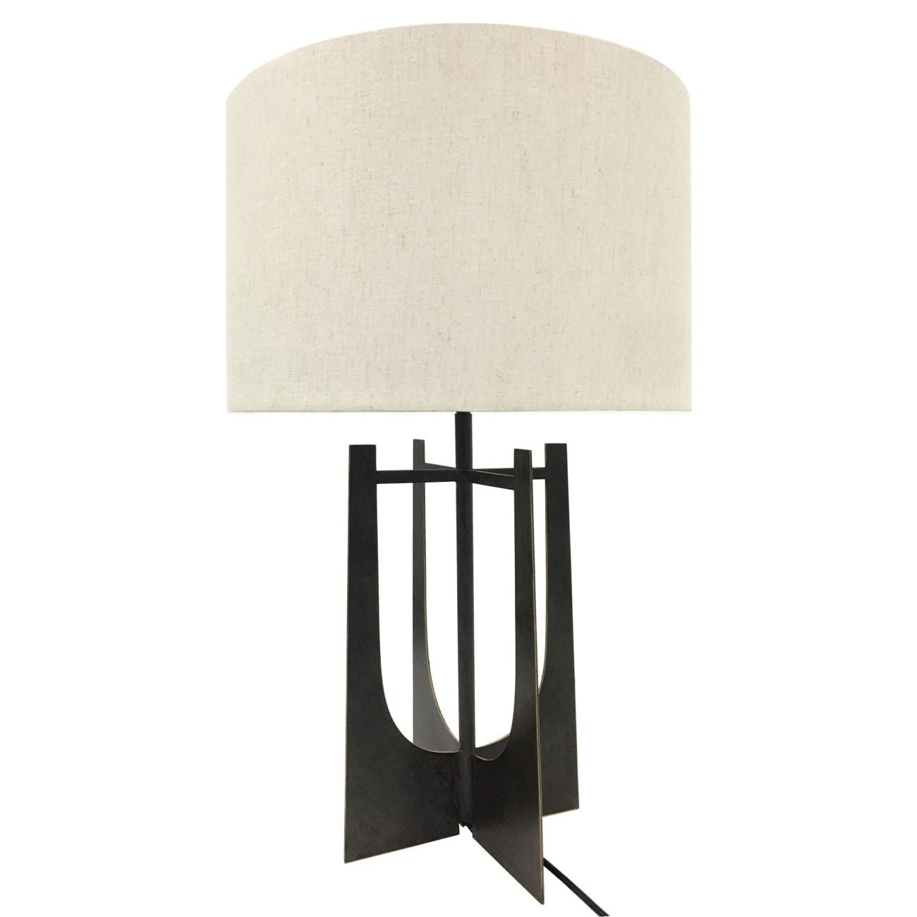 Glenthorpe Table Lamp C/W Linen Shade