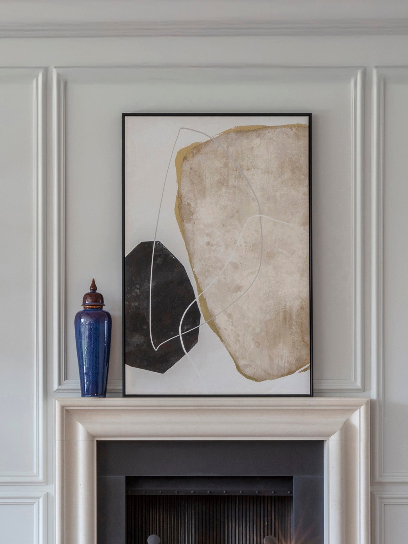 Framed Abstract Canvas Wall Art