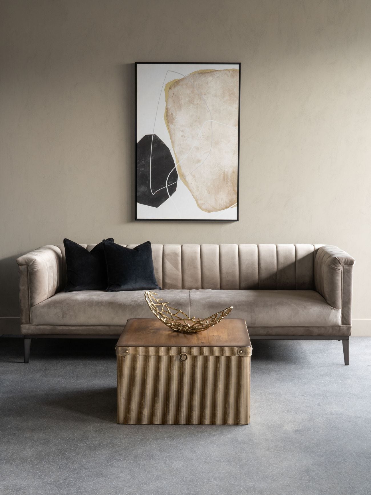 Framed Abstract Canvas Wall Art