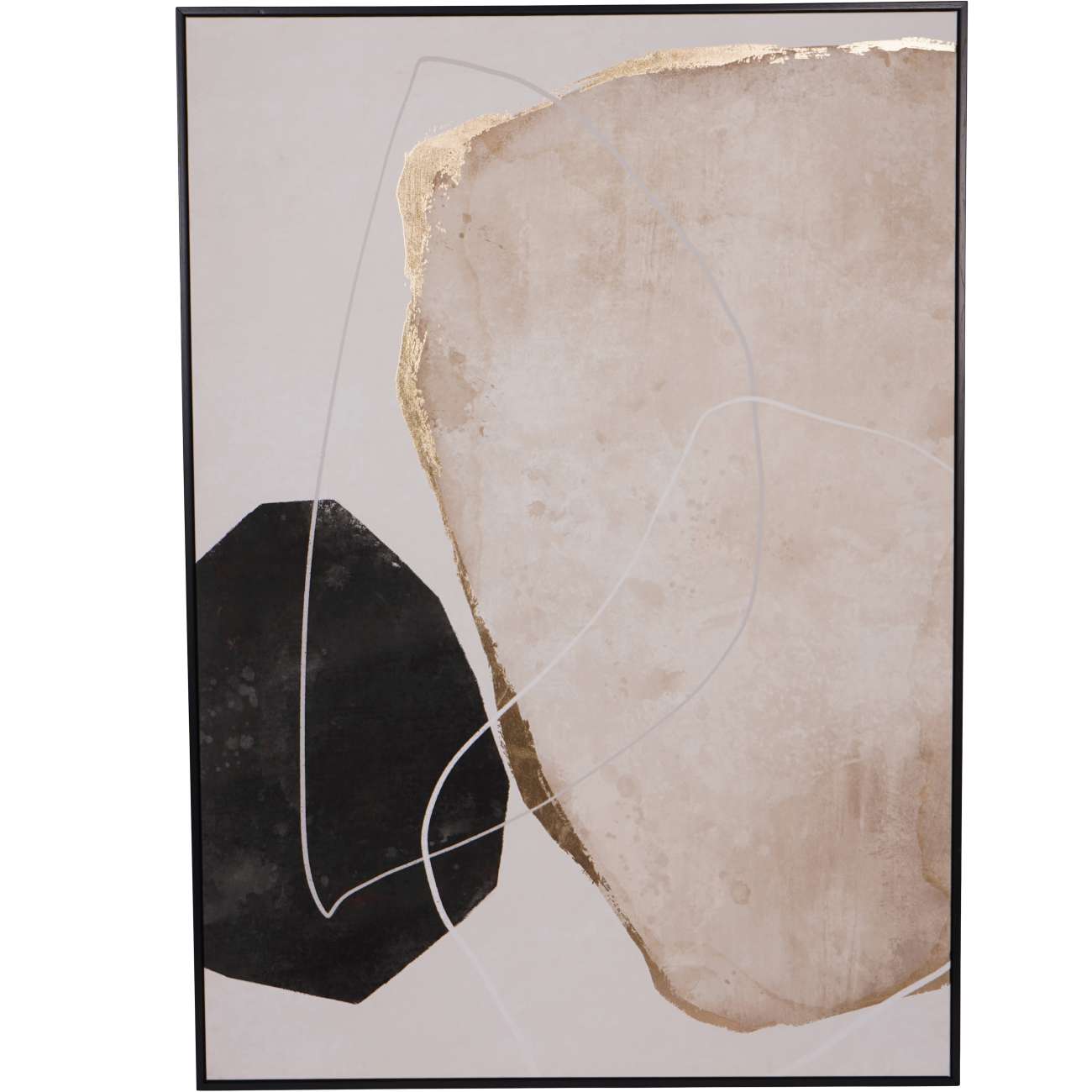 Framed Abstract Canvas Wall Art